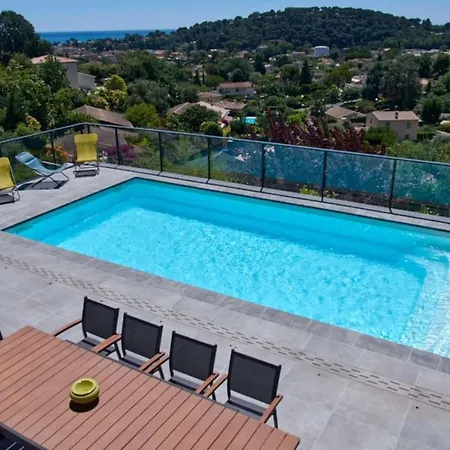 Villa Guestready - Serene Getaway With Sea And Pool View Cagnes-sur-Mer